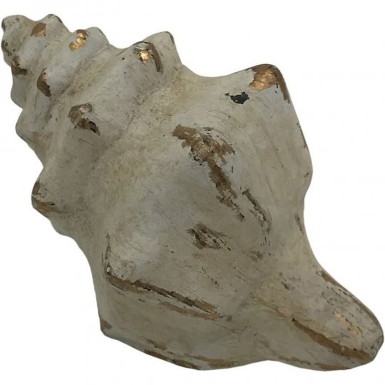 Highland Dunes Howard Beach Papier Mache Seashell Sculpture Wayfair